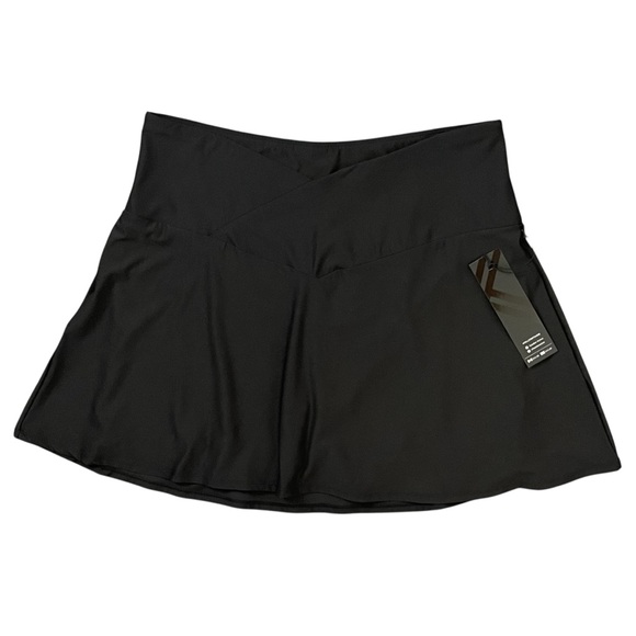KYODAN V-Front Black Skort with Built-in Shorts in XL NWT - Picture 1 of 16